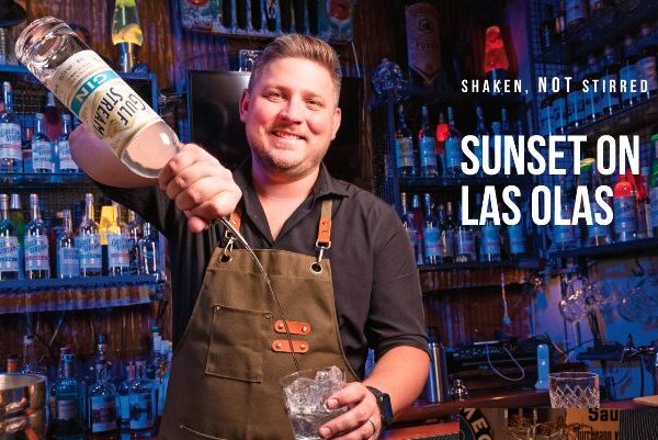 Sunset on las olas drink