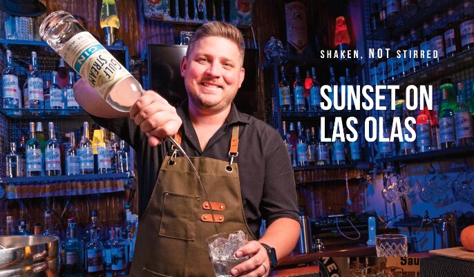 Sunset on las olas drink
