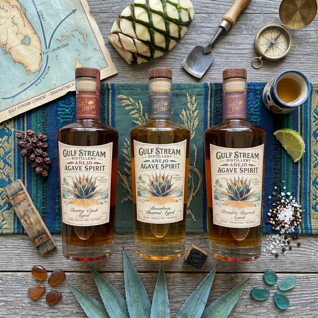 AGAVE SPIRIT TRIPLE FLAT LAY